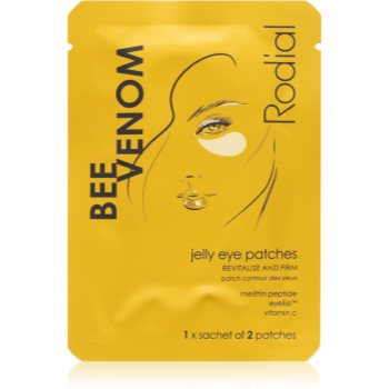 Rodial Bee Venom Jelly Eye Patches tampoane cu gel împotriva ridurilor de sub ochi cu efect calmant - imagine 2